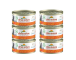 Konserv kassidele Almo Nature HFC Complete, kanaliha ja porgandiga, 6x70 g