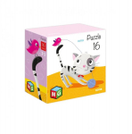 Puzzle 16 elementi kassipoeg Multigra