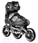 Rulluisud reguleeritavad Raven Advance Black Big Wheels 110 mm