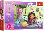 Pusle Trefl Gabby&acute;s Dollhouse, 30 osa
