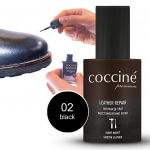 Renoveeriv must nahav&auml;rv naturaalsele ja kunstnahale - Coccine Leather Repair (black), 10 ml