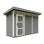 Kvaliteetne aiakuur Timbela M902, 239 x 161 x 412 cm, v&auml;rvikomplektiga CAVERN STEEL