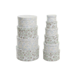 Kastide komplekt - DKD Home Decor - S3038818 - Papp - Virnastatav - Beez ja Roheline