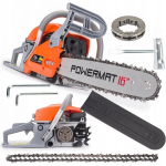 Bensiinimootorsaag 16", Powermat 3,6kW/4,9HP