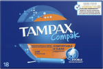 Tampoonid Tampax super plus Pearl Compak, 18 tk.