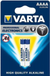 Patareid VARTA Professional Electronics AAAA, 2 tk