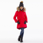 Huppa T&uuml;drukute talveparka VIVIAN 1, red