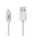 Nailonist andmeedastuskaabel Tellur USB/Micro USB, 1m, H&otilde;bedane