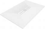 Ristk&uuml;likukujuline du&scaron;ialus Mexen Toro SMC koos sifooniga, 110 x 70 cm, White+White