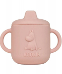 Silikoonist tass tila Moonin, rosehip pink, 4+ kuud, 150 ml