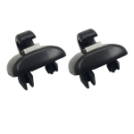 8u0857562 Audi A3 A4l A5 Q3 Q5 autovisiiri klamber esiklaasi visiiri konksu pannal 8u0 857 562 - s&otilde;iduki salongi p&auml;ikesesirmid, juoda 2 vnt