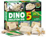 Arheoloogiline v&auml;ljakaevamiskomplekt 5 dinosaurust