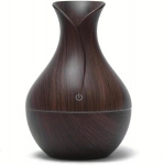 Mininiisutaja, l&otilde;&otilde;gastav Cool Mist, v&auml;rvi muutva LED-&ouml;&ouml;valgustusega, magamistuppa, kirjutuslauale, reisi- ja autoaroomide hajuti must