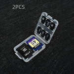 1/2/3tk Micro Karbi Kaitsvaht, SD SDHC TF MS M&auml;lukaardi Hoiukarp, L&auml;bipaistev Plastikust Karbid