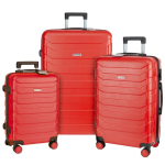 3 reisikohvri komplekt 3in1 ratastega pagas 94L+63L+40L