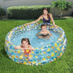 Bestway 51045 - Kolme r&otilde;nga l&auml;bipaistev Sea Life bassein, 150 x 53 cm, mitmev&auml;rviline