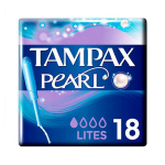 tampoonipakk pearl lites tampax, 18 tk