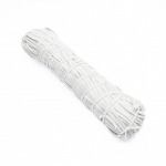 Kootud elastne kummipael 4 mm, v&auml;rv valge, 100 m