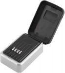 V&otilde;tmeseif, v&auml;limine v&otilde;tmeseif 4 koodi ja 1 v&otilde;tmega, turvav&otilde;tmete hoiukarp Vastupidav v&auml;lisseinale kinnitatav turvaline v&otilde;tmekast