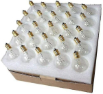 25x G40 &uuml;hilduv pirn E12 7w &uuml;hilduv stringi tuled