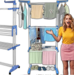 Eraldi seisev pesukuivatusrest, kokkupandav XXL