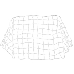 Tugevdatud v&otilde;rk metallist jalgpalliv&auml;ravale 240x150x90 cm