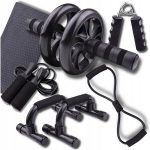 Kodune j&otilde;usaal komplekt rull h&uuml;ppetrossi matt laiendaja pigistajad 7in1