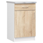 K&ouml;&ouml;gikapp NORE Lima S50, valge/tamme v&auml;rvi