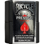 Bicycle Prestige Standard pokkerikaardid karbis (punased)