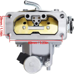 15004-1010 Karburaator Kawasaki FH641V FH661V FH721V FX850V 22 hj mootorile, asendab # 15004-7024 15004-0757 15004-1005 15004-0763, koos filtritega