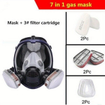 Keemiline T&auml;ismask 6800 Tolmumask Gaasimask N&auml;omask Respiraator., 7 i&scaron; 1