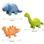 Multikas Dinosaurus Pehmo Kawaii Triceratops Armas m&auml;nguasi Lastele S&uuml;nnip&auml;evaks., Mėlynieji triceratopai