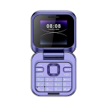 Telefon Mini Flip mobiiltelefon 2 SIM-kaardiga