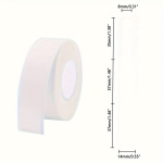 Premium Termopaberirull - 1.5cm X 0.41cm | Kleepuv, Lihtne-Print P12, P15, D30 jaoks., Mėlyna