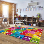 1tk Kunstlik Kristall Samet Vaip, Armas T&auml;he Silmade Mustri P&otilde;randamatt, 55 * 79 colių / 140 * 200 cm