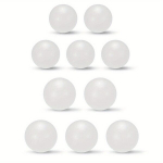 500tk 7mm L&auml;bim&otilde;&otilde;duga PP Tahked Plastikust Kuulid Laagrid.