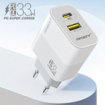 33W Kahe Pordiga Kiirlaadija, Universaalne USB Adapter