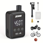 Mini Jalgratta Pump, Elektriline Jalgratta Pump Digitaalne LCD Manomeeter, V&auml;ike 150 PSI Jalgratta &Otilde;hupump, 500 mAh, Type-C Laetav Aku.