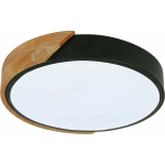 Laevalgustid, 24W kaasaegne puidust LED laevalgusti, k&uuml;lm valge 6000K, ?305cm