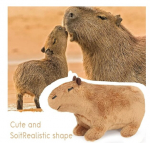 Pehme m&auml;nguasi Capybara, 23cm