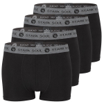 Bokserid meestele Stark Soul&reg;, must, 4 tk.