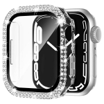 Ekraanikaitse, S&auml;delev Korpus IPhone Kellale SE Seeria 8/7/6/5/4 Karastatud Klaasiga S&auml;delev Kaitse, T&auml;iskomplekt Korpuse Tarvikud, iWatch T&uuml;drukutele ja Naistele., Skaidrus