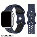 Sobib Apple Watch spordirihmaks 49mm 41mm 40mm 38mm 45mm 44mm 42mm meestele ja naistele, IWatch Ultra SE seeria vastupidav ja hingav pehme silikoonist randmerihm., Sumai&scaron;ykite spalvas 5