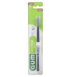 Elektrilise hambaharja otsik Gum Activital Sonic vahetatavad hambaharjapead, 2 tk, must