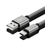 60W USB-C Kiire Laadija Kaabel - Vastupidav Nailonpunutis, USB A kuni USB-C Juhe iPhone 15 Seeria jaoks, iPad Pro jaoks, Air5, MacBook jaoks ja Samsung Galaxy S22/S21/S20 Ultra jaoks., Baltas