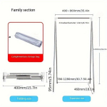 Kokkupandav Roostevabast Terasest Riidenagi - Multifunktsionaalne, Reisiks, Kodus Kasutatav., 400-900 mm