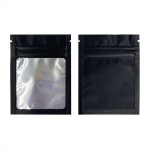 100tk 6.99cmx8.99cm Mati V&auml;rvid L&auml;bipaistva Akna Korduvkasutatav Luku Plastik Kotid., Juoda