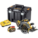 Akutoitega ketassaag DeWalt DCS579X2-QW, 54 V, koos aku ja laadijaga.