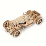 1tk Auto 3D Puidust Puzzle Komplekt - DIY Mudelid T&auml;iskasvanutele Ja Teismelistele Kodu Kaunistus Kingitus.