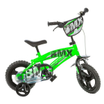 Laste jalgratas Dino, 12", roheline